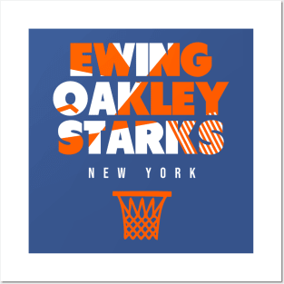 New York Throwback Basketball Posters and Art